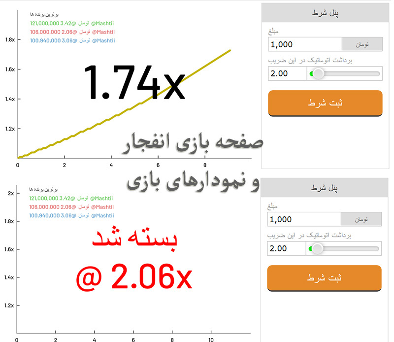 اموزش بازی انفجار