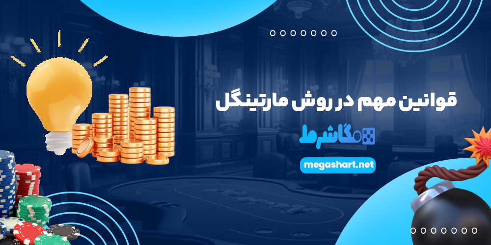 قوانین مهم در روش مارتینگل - مگاشرط