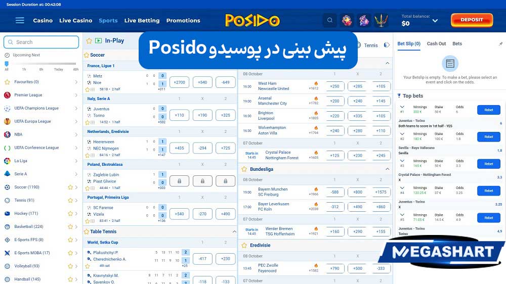 پیش بینی در پوسیدو Posido