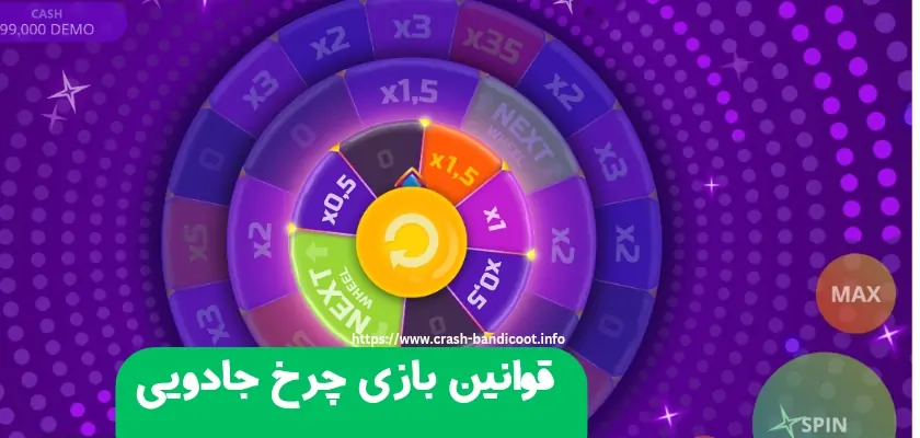 قوانین بازی چرخ جادویی