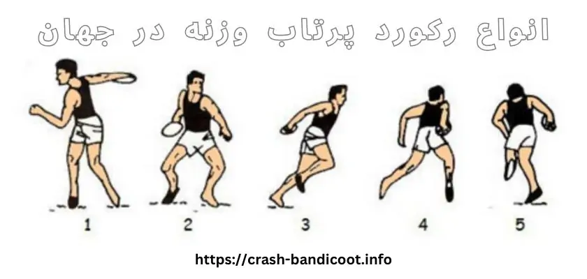 انواع رکورد پرتاب وزنه در جهان