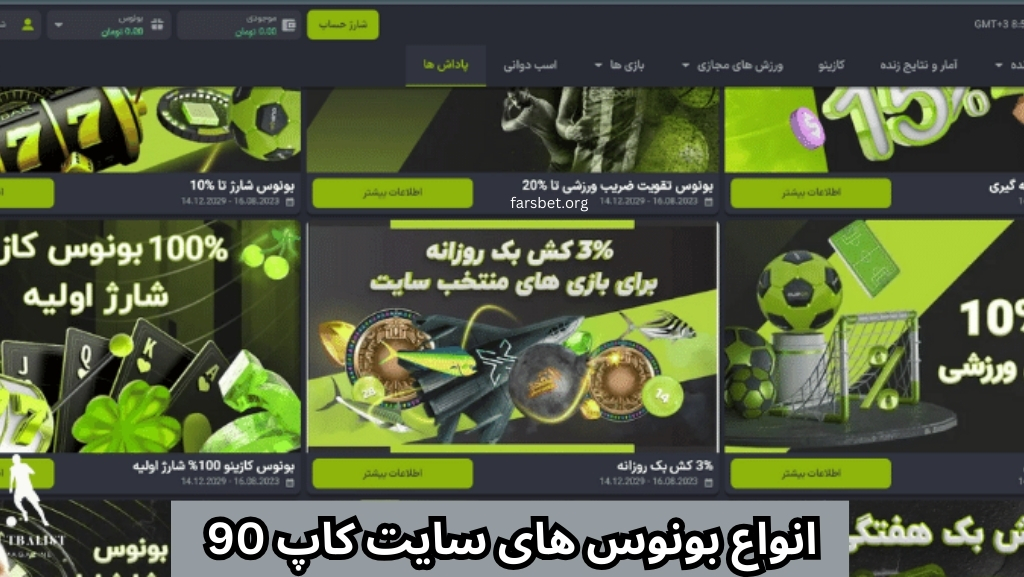 پیش بینی زنده سایت شرط بندی کاپ 90