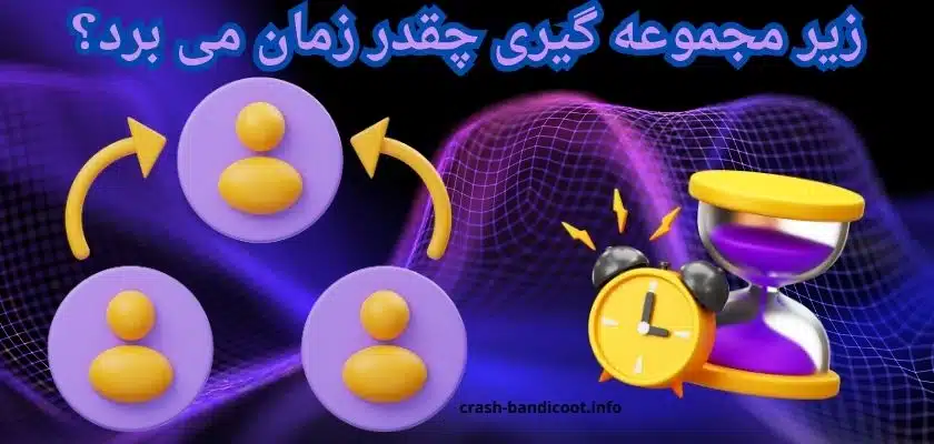 زیر مجموعه گیری چقدر زمان می برد؟