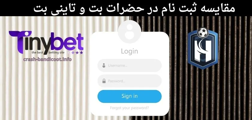 مقایسه ثبت نام در حضرات بت و تاینی بت