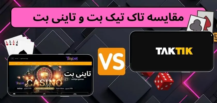 بررسی تفاوت ها در مقایسه تاک تیک بت و تاینی بت