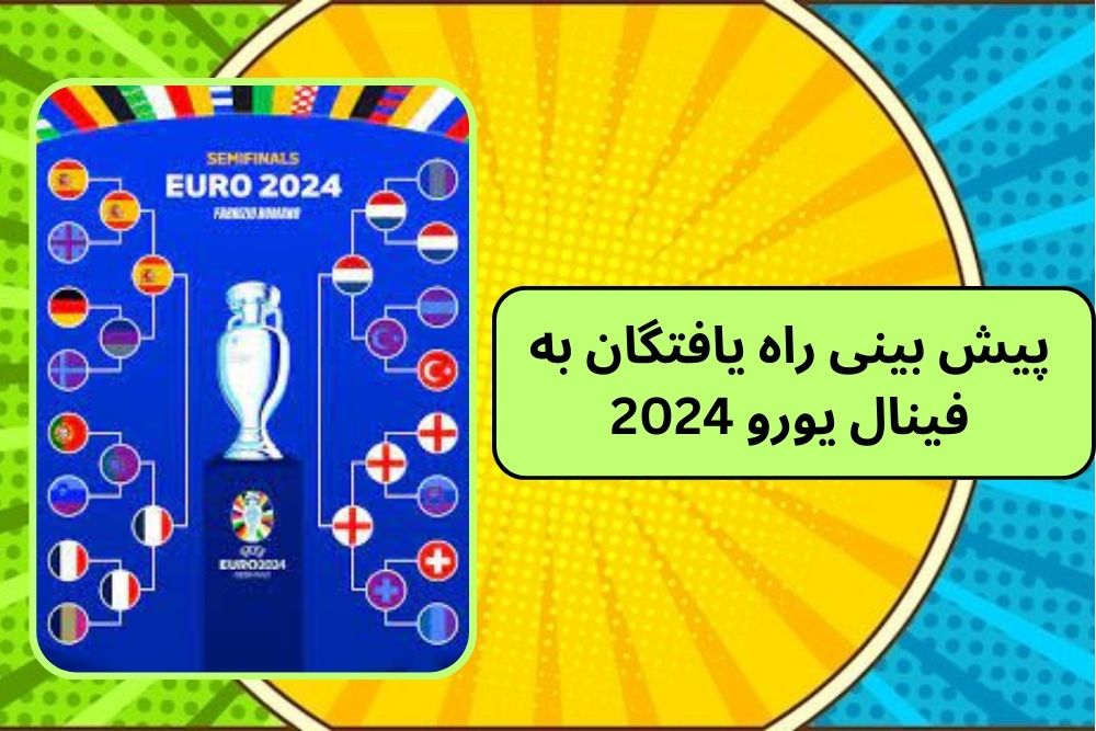 پیش‌ بینی راه یافتگان به فینال یورو 2024