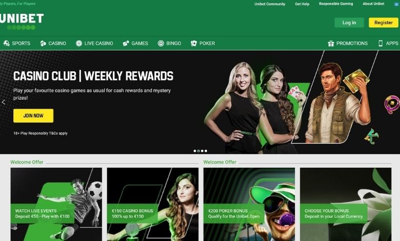 سایت یونی بت (unibet)