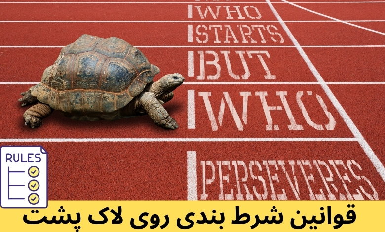 قوانین شرط‌ بندی روی لاک‌ پشت