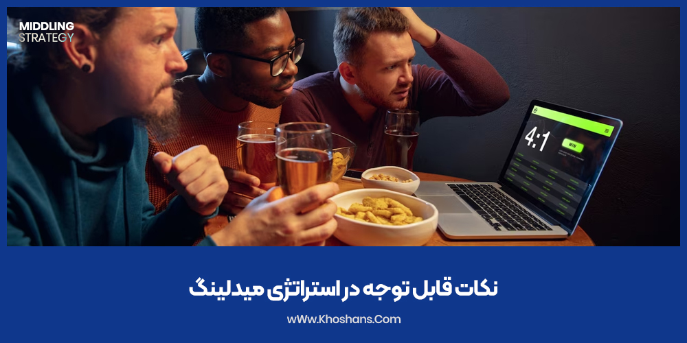 نکات قابل توجه در استراتژی میدلینگ