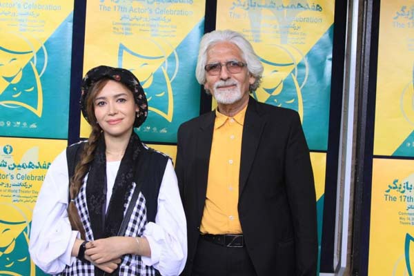 بازیگر محمد حسین حسینی و مهناز غمخوار بازیگر محمد حسین حسینی و مهناز غمخوار