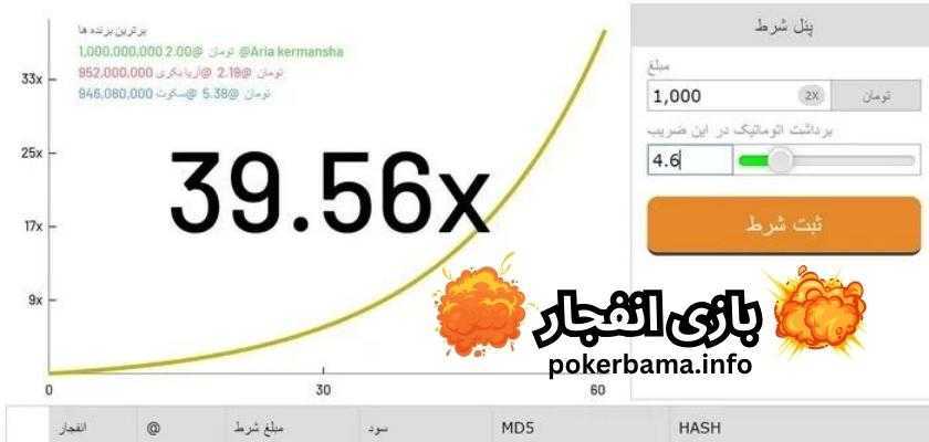 مهم ترین قوانین بازی انفجار