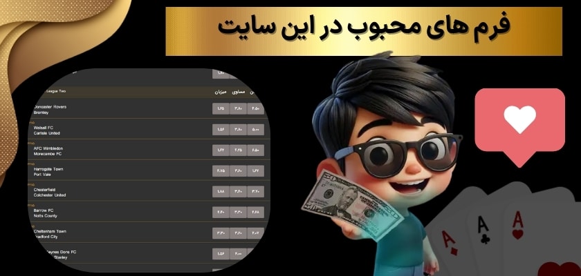 فرم های محبوب در این سایت