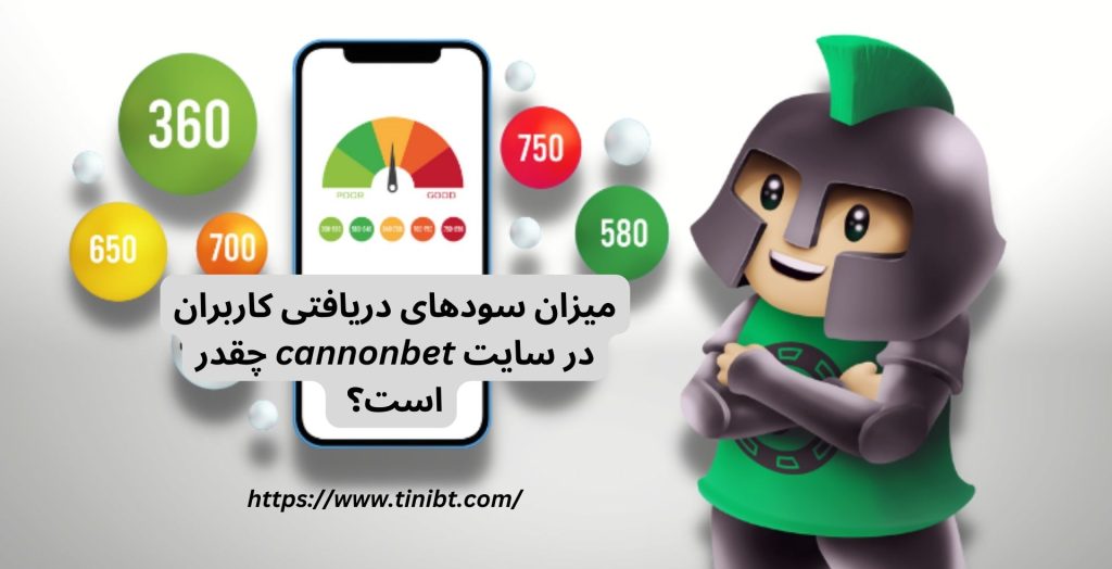 میزان سودهای دریافتی کاربران در سایت cannonbet چقدر است؟ 